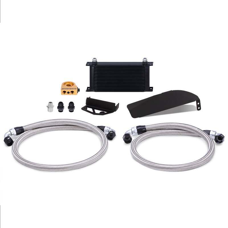Mishimoto Honda Civic Type R Direct Fit Oil Cooler Kit, 2017+, Black (2017-2020 Civic) - MMOC-CTR-17TBK