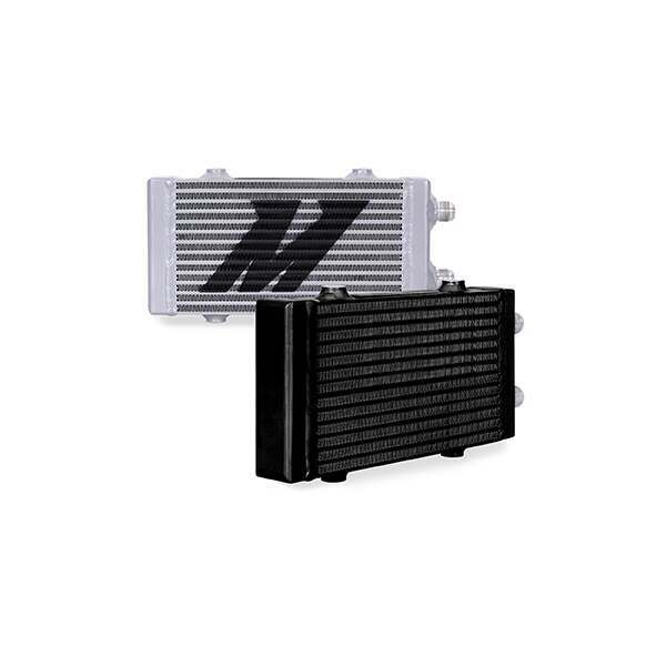 Mishimoto Universal Dual Pass Bar &amp; Plate Oil Cooler, Small - MMOC-DP-SSL