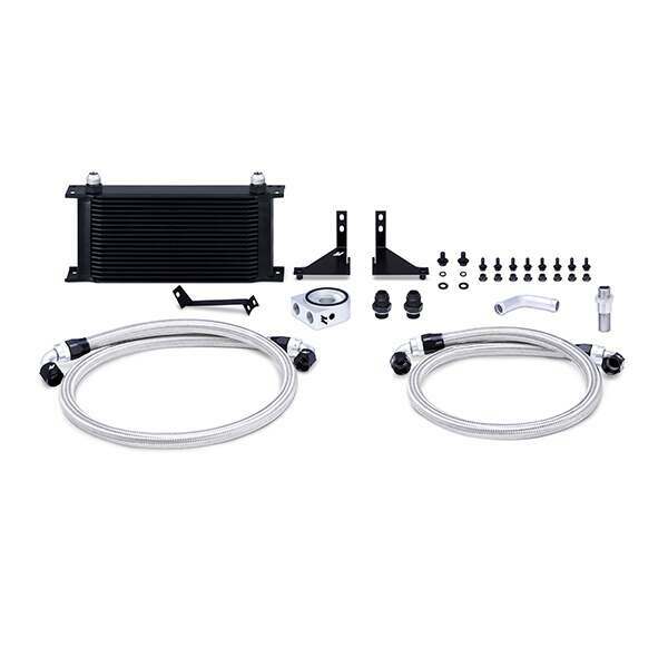 Mishimoto Ford Fiesta ST Oil Cooler Kit, 2014-2019 Black Non-Thermostatic (2014-2016 Fiesta) - MMOC-FIST-14BK