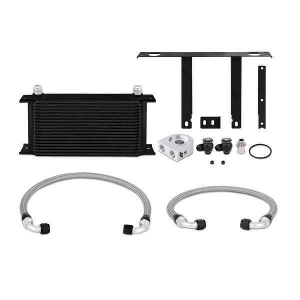 Mishimoto Hyundai Genesis Coupe 2.0T Oil Cooler Kit, Black (2010-2012 Genesis Coupe) - MMOC-GEN4-10BK