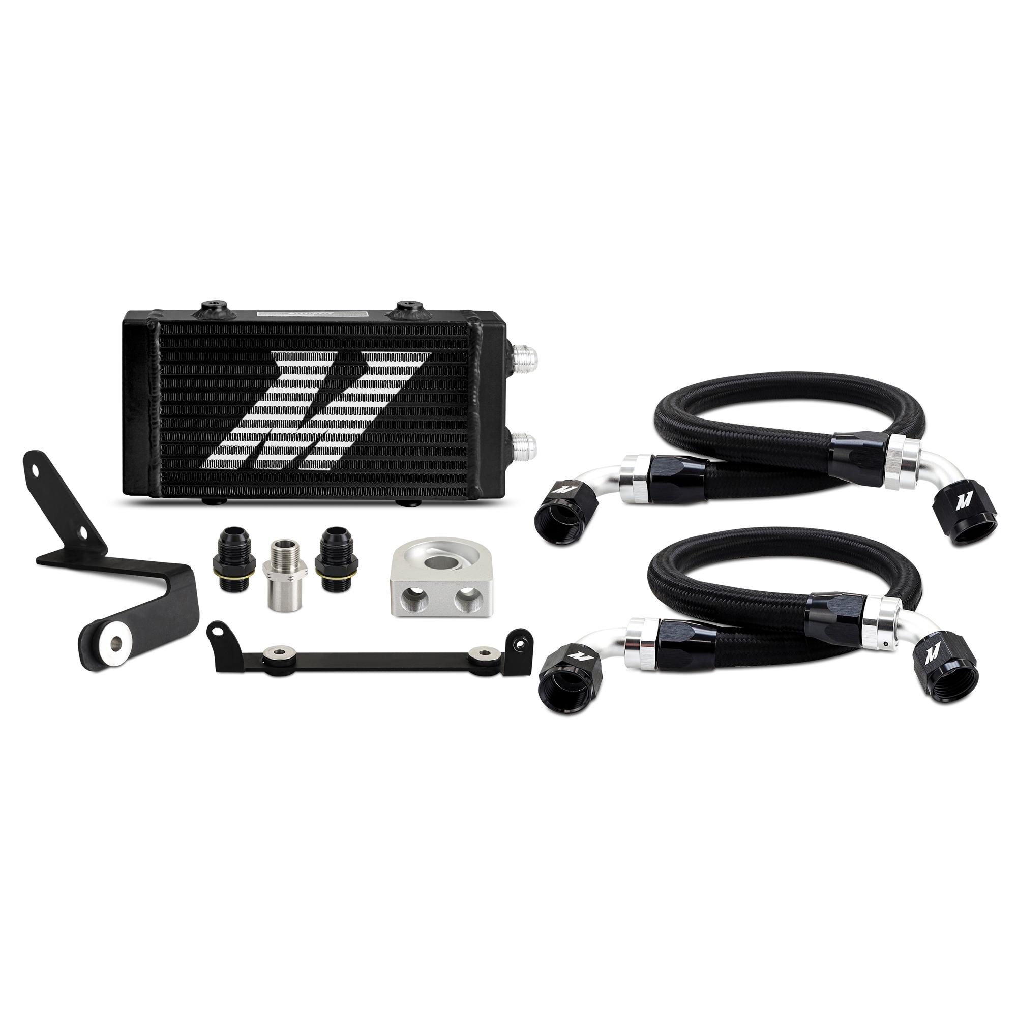 Mishimoto Oil Cooler Kit Fits Toyota Gr Corolla 2023+ Non-Thermostatic Black Cooler (2023-2024 GR Corolla) - MMOC-GRC-23NTBK