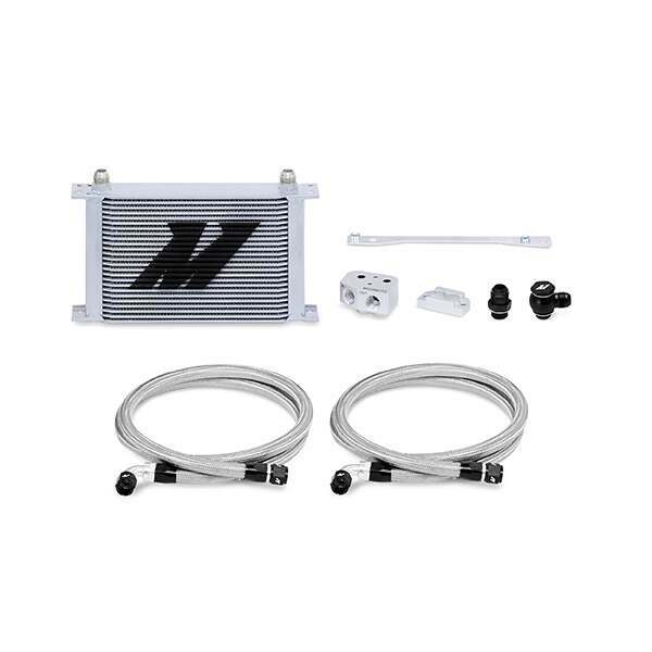 Mishimoto Mishimoto LS1/LS2 Front-Sump Race Oil Cooler Kit, Silver (2004-2006 GTO) - MMOC-GTO-04