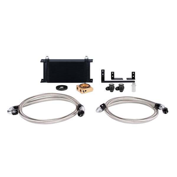 Mishimoto Mazda Miata Oil Cooler Kit, 2016+, Black, Thermostatic (2016-2020 MX-5 Miata) - MMOC-MIA-16TBK