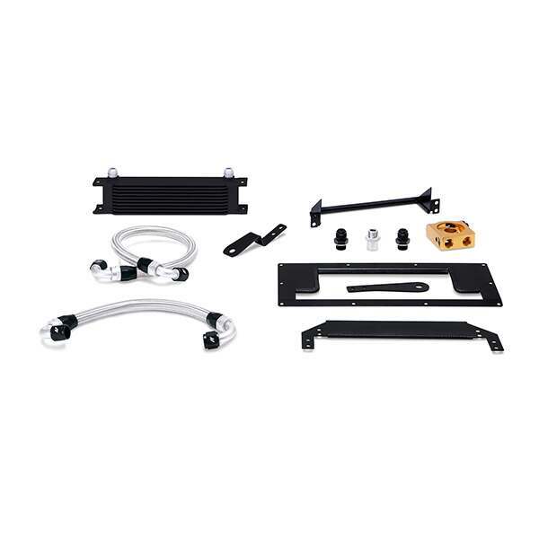 Mishimoto Mazda Miata Thermostatic Oil Cooler Kit, 1999-2005, Black (1999-2003 Miata) - MMOC-MIA-99TBK