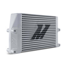 Mishimoto Universal Heavy-Duty Bar-And-Plate Oil Cooler, 10", Same-Side Outlets, Silver - MMOC-SSO-10SL