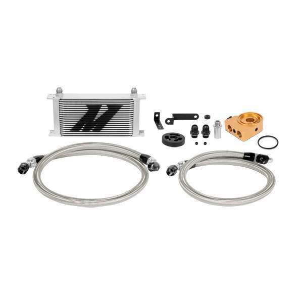 Mishimoto Subaru WRX Thermostatic Oil Cooler Kit, 2008+ (2008-2014 Impreza) - MMOC-WRX-08T