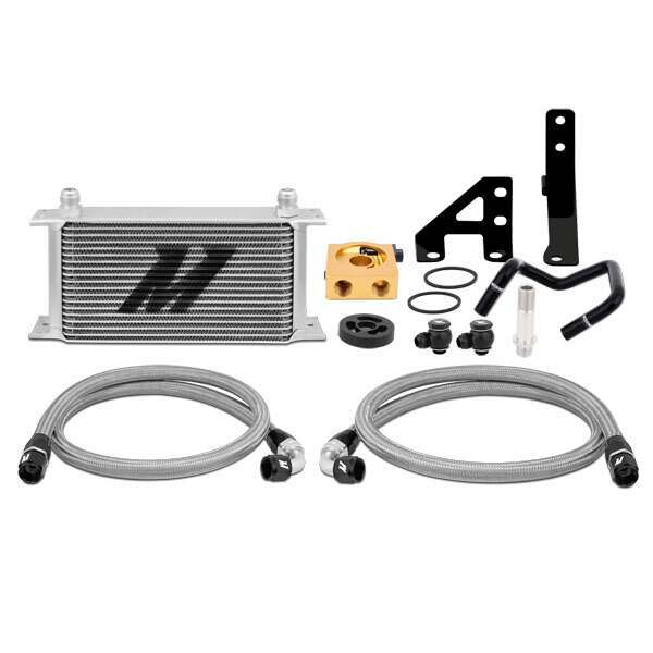 Mishimoto Subaru WRX Thermostatic Oil Cooler Kit, 2015+ (2015-2018 WRX) - MMOC-WRX-15T