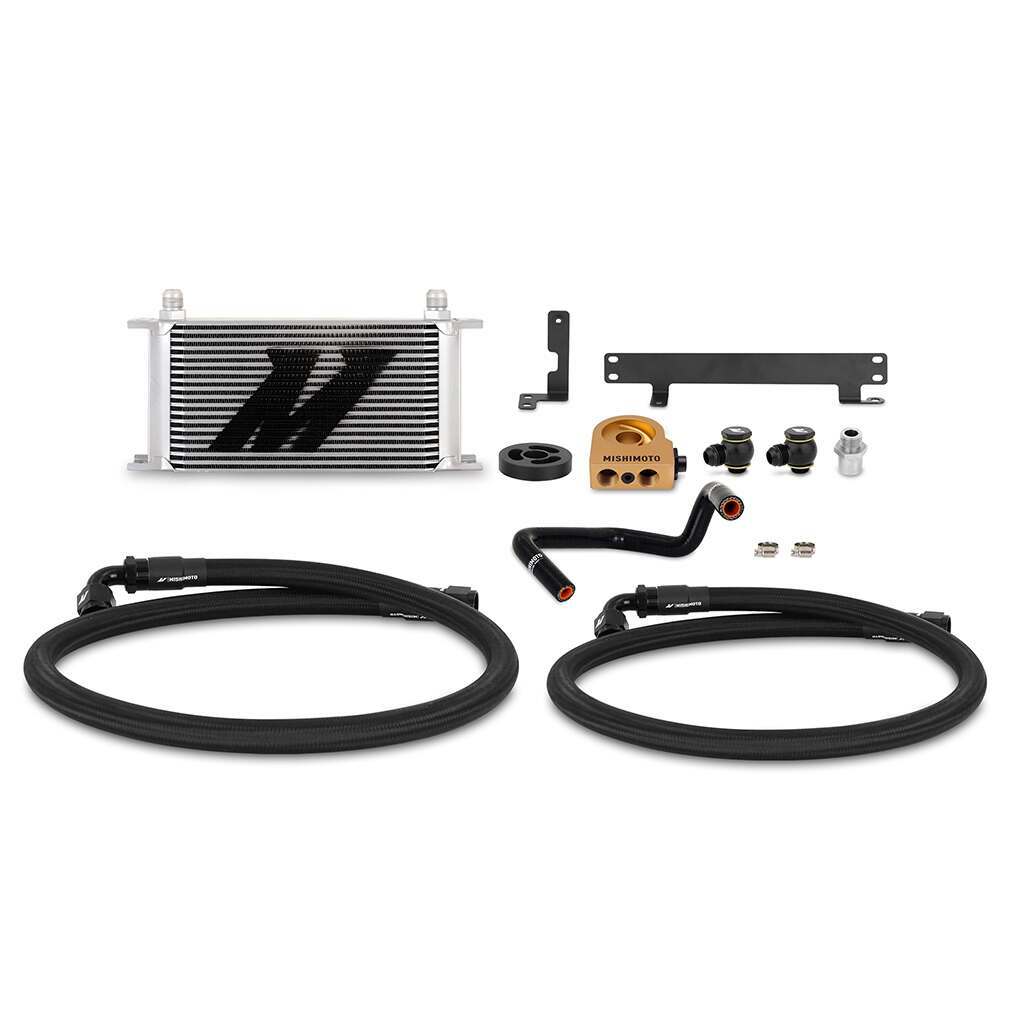 Mishimoto Thermostatic Oil Cooler Kit, Fits Subaru Wrx 2022+, Silver - MMOC-WRX-22TSL