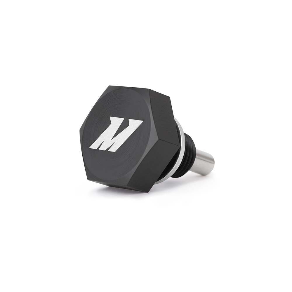 Mishimoto Magnetic Oil Drain Plug M12 x 1.75, Black - MMODP-12175BBK