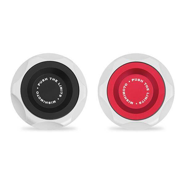Mishimoto Mitsubishi Oil Filler Cap, Black - MMOFC-MITS-BK