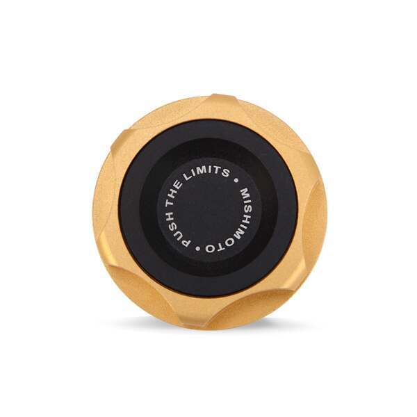 Mishimoto Limited Edition Subaru Oil Filler Cap, Gold - MMOFC-SUB-GD