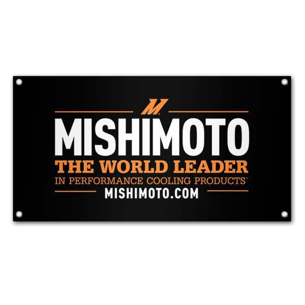 Mishimoto Mishimoto Promotional Banner, World Leader - MMPROMO-BANNER-WLDRMD