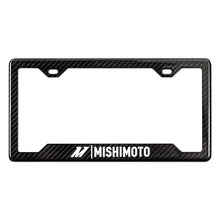 Mishimoto Carbon Fiber License Plate Frame, Gloss Carbon Fiber - MMPROMO-FRAME-CF-G