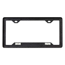 Mishimoto Carbon Fiber License Plate Frame, Gloss Carbon Fiber - MMPROMO-FRAME-CF-G