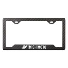 Mishimoto Carbon Fiber License Plate Frame, Matte Carbon Fiber - MMPROMO-FRAME-CF-M