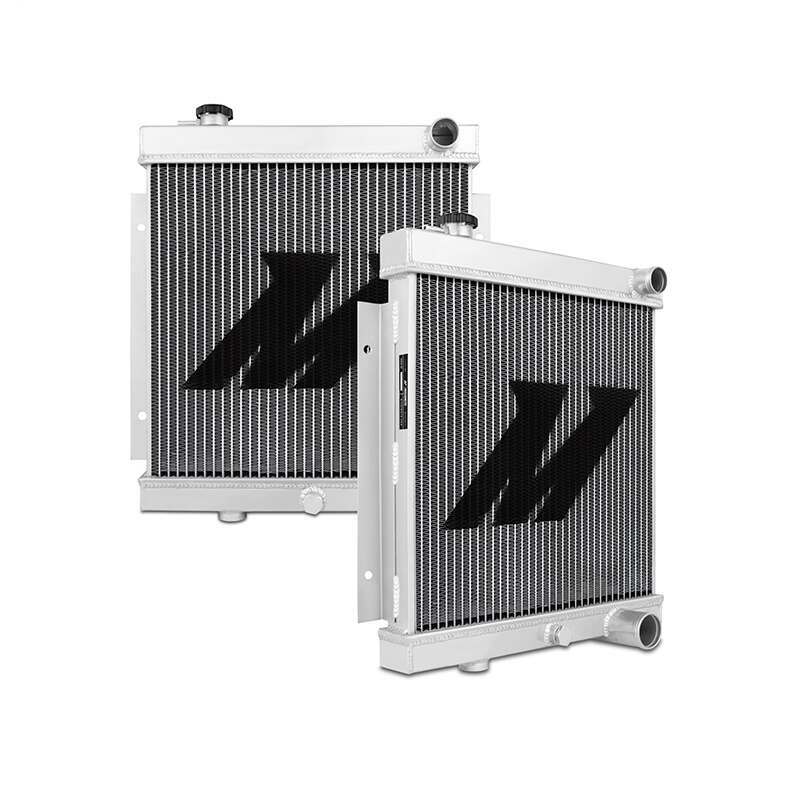 Mishimoto Ford Mustang 2-Row Aluminum Radiator w/ 289 V8, 1964-1966 (1963-1964 Falcon,1963-1965 Comet,1964-1966 Mustang) - MMRAD-MUS-64