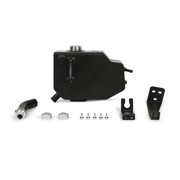 MISHIMOTO MMRT-F150-11EMWBK 2011-2014 FORD F-150 ALUMINUM EXPANSION TANK - MICRO WRINKLE BLACK (EXCLUDES 6.2L RAPTOR)