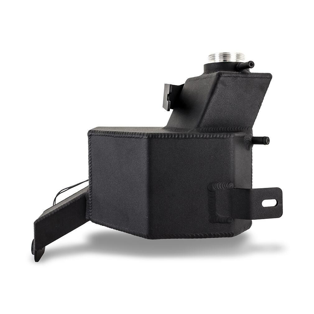 Mishimoto Aluminum Degas Tank, Fits Ram 6.7L Cummins 2013-2018, Micro-Wrinkle Black - MMRT-RAM-13MWBK