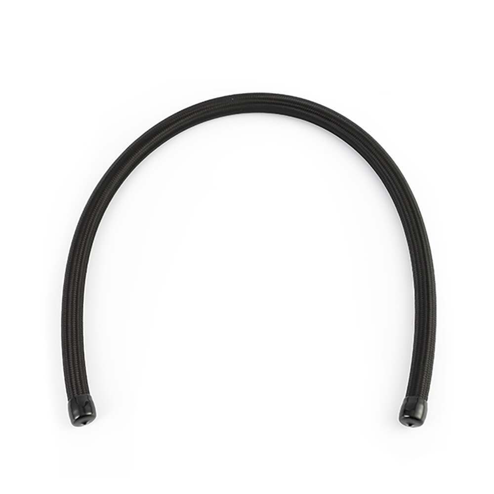 Mishimoto -6AN Braided Line, Black Nylon - 3ft - MMSBH-0636-CB