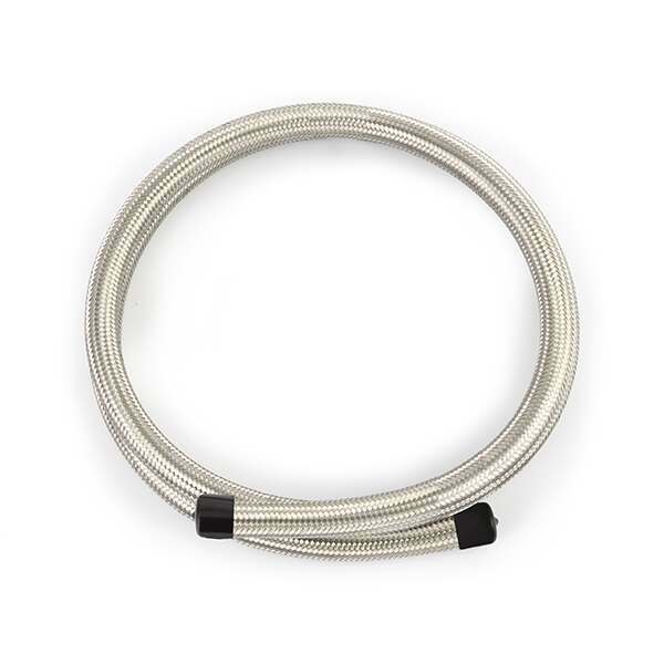Mishimoto -6An Braided Line, Stainless Steel - 6Ft - MMSBH-0672-CS