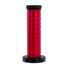 Mishimoto Weighted Grip Shift Knob, Red Grip, Black Top &Amp; Bottom - MMSK-BMXBKRDH
