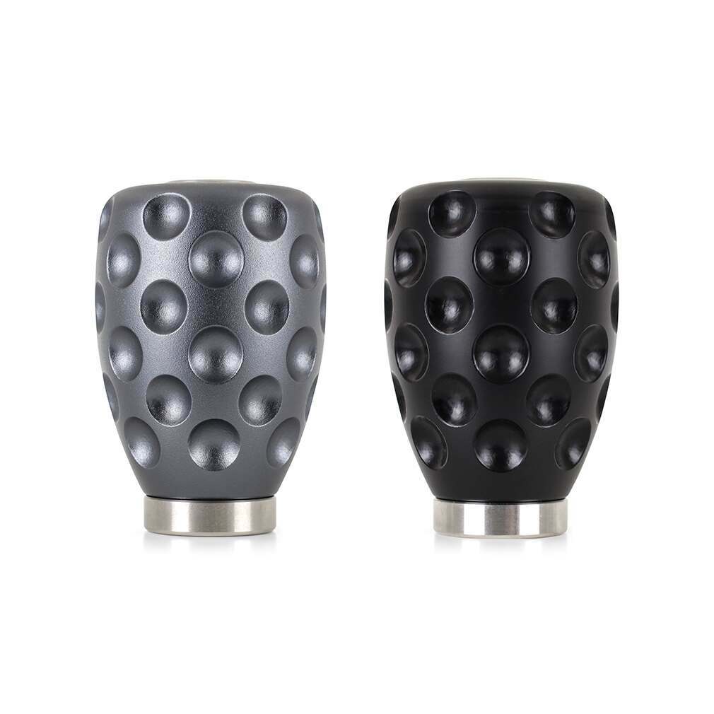 Mishimoto Weighted Steel Core Shift Knob, Dimple, Black - MMSK-DMPL-BK