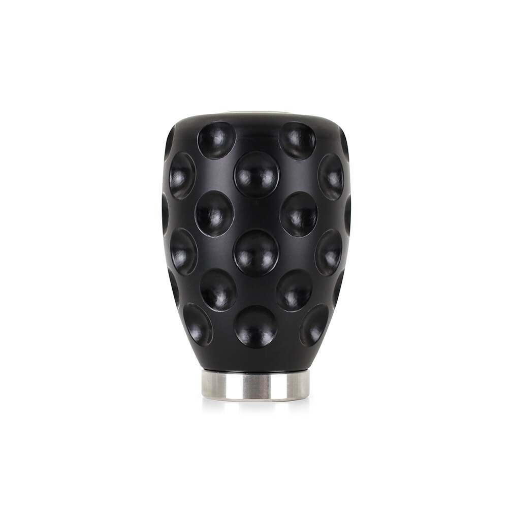 Mishimoto Weighted Steel Core Shift Knob, Dimple, Black - MMSK-DMPL-BK