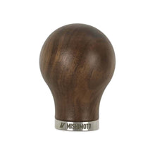 Mishimoto Round Steel Core Wood Shift Knob, Walnut Wood - MMSK-WD-RWN