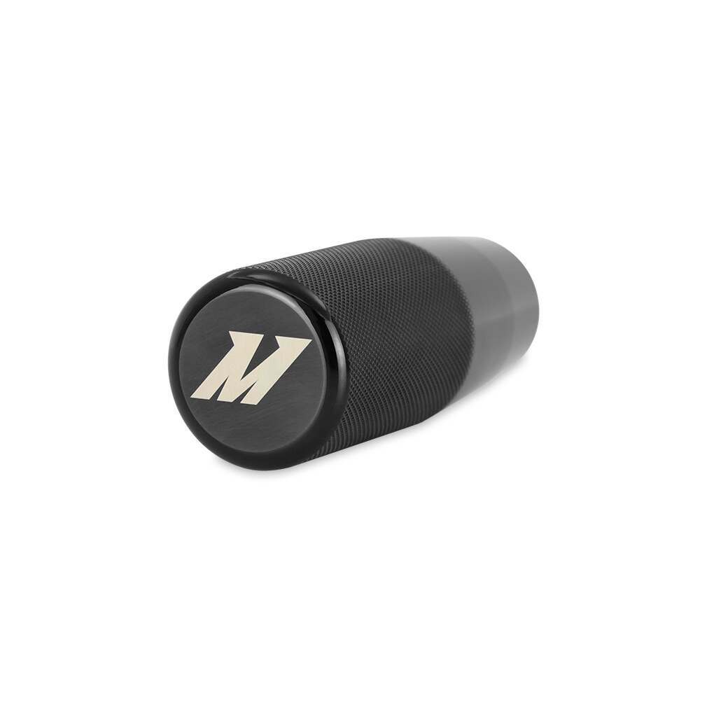 Mishimoto Weighted Shift Knob, Xl, Knurled, Black - MMSK-XLK-BK