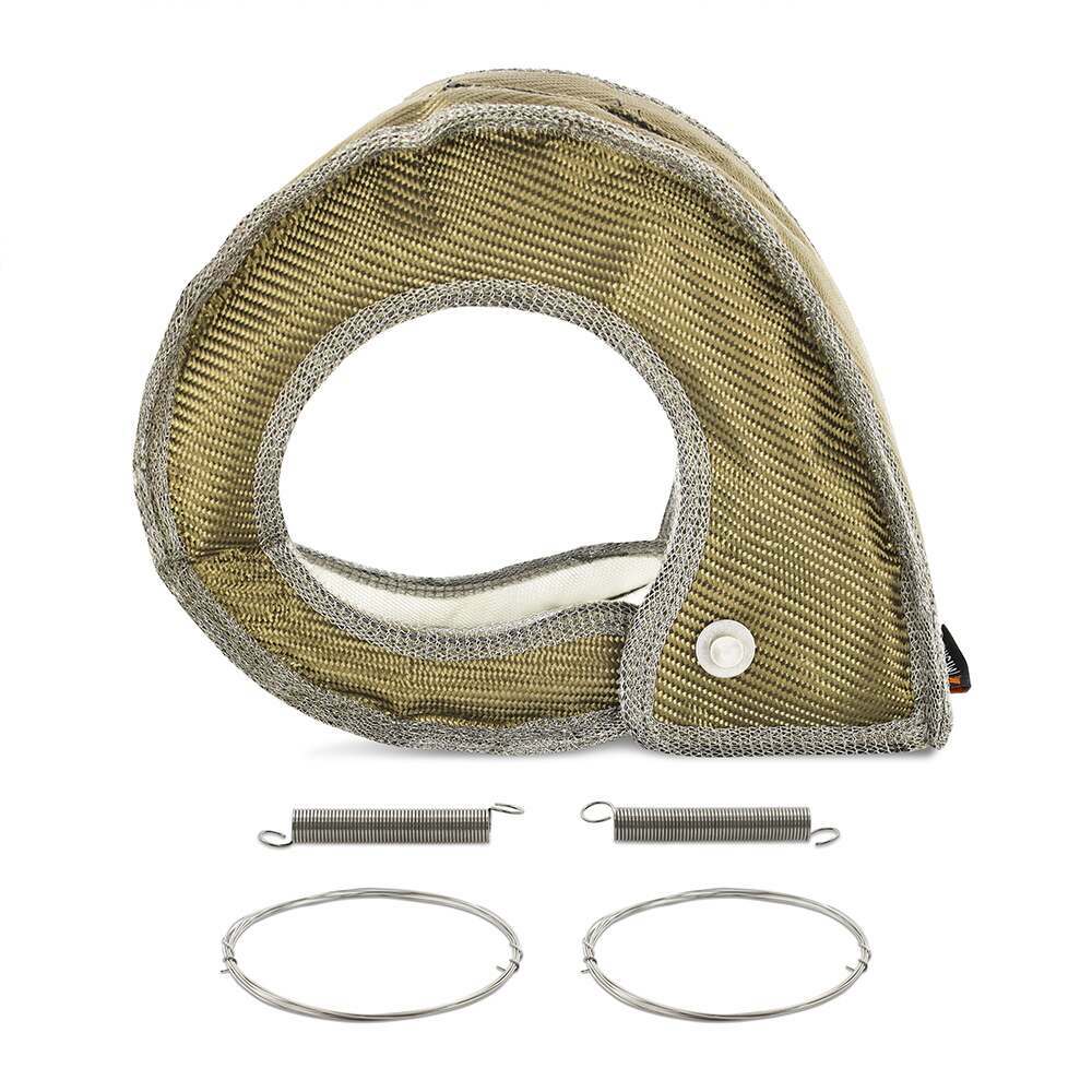 Mishimoto MMTB-DMAX-17 Titanium Turbo Blanket (2017-2019 Chevrolet / GMC 6.6L L5P Duramax)
