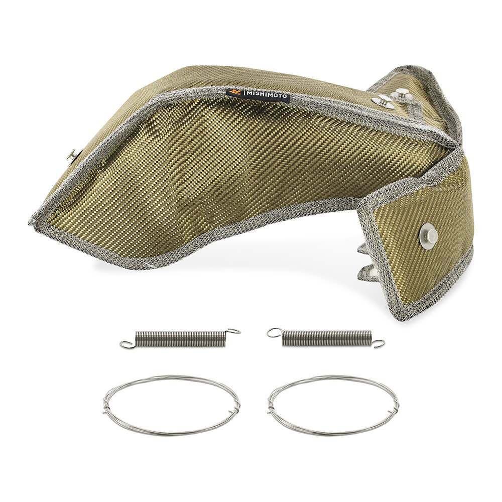 Mishimoto Titanium Turbo Blanket, Fits Ford Mustang Ecoboost 2015+ - MMTB-MUS4-15