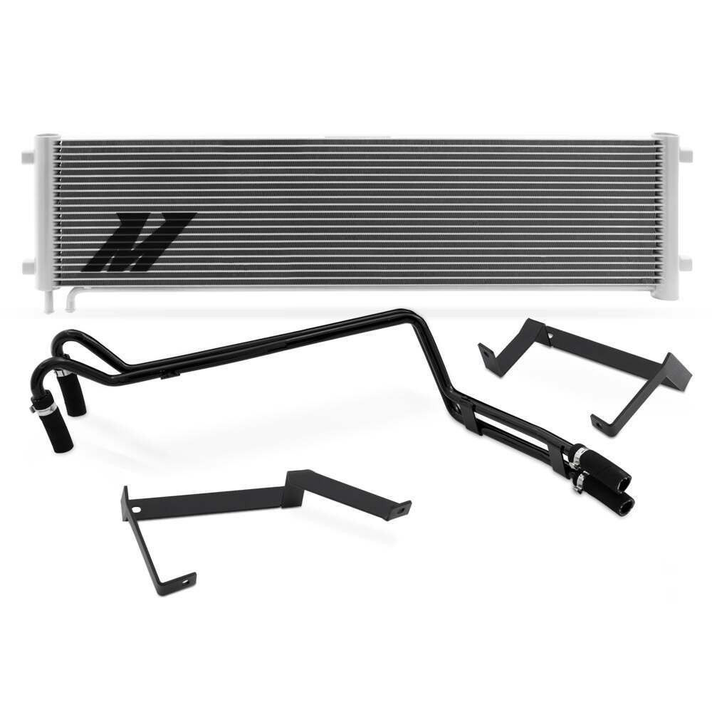 Mishimoto Transmission Cooler, fits Ford 6.7L Powerstroke, 2011-2016 (2011-2016 F-250 Super Duty, F-350 Super Duty) - MMTC-F2D-11SL