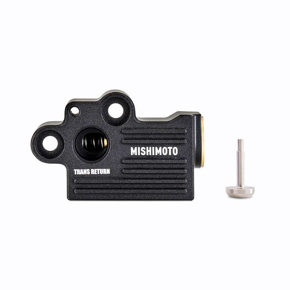 Mishimoto MMTC-RPTR-TBV Transmission Thermal Bypass Valve Kit - Black  (2017+ Ford Raptor 3.5L EcoBoost)