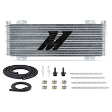 Mishimoto 13-Row Stacked Plate Transmission Cooler, Powder Coat, 22.85In X 7.10In X 1.25In - MMTC-SP-13SL