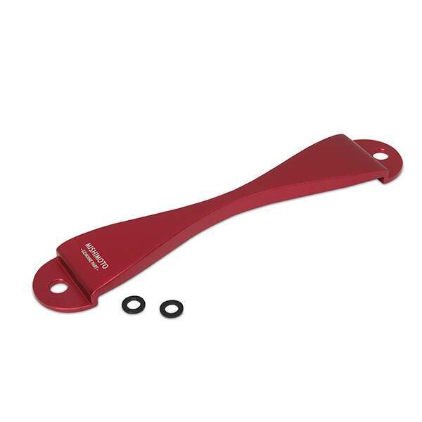 Mishimoto Subaru CNC Battery Tie-Down - MMTD-SUB-RD