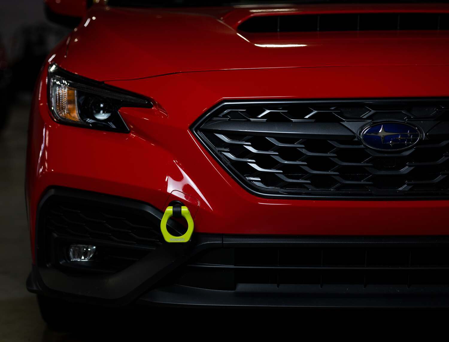 Mishimoto  Mishimoto Racing Tow Hook, Front, Fits Subaru Wrx 2022+, Neon Yellow - MMTH-WRX-22NY
