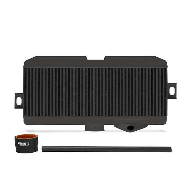 Mishimoto Subaru WRX STI Performance TMIC, Black Cooler, Black Hoses, 2008+ (2015-2020 WRX STI,2008-2014 Impreza) - MMTMIC-STI-08BKBK