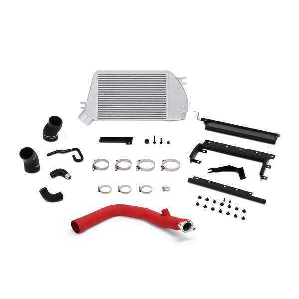 Mishimoto Subaru WRX Performance Top Mount Intercooler and Charge-Pipe Kit (2015-2020 WRX,2014-2018 Forester) - MMTMIC-WRX-15RSL