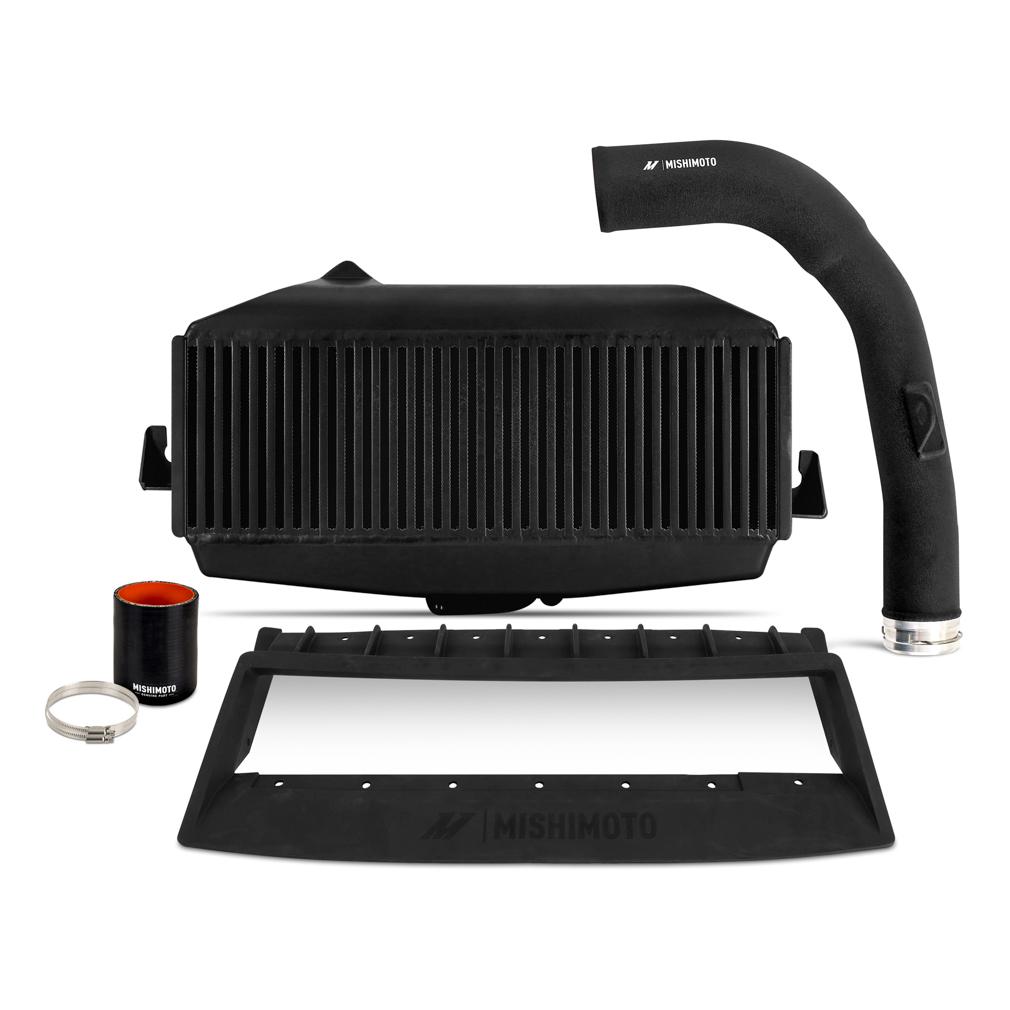 Mishimoto Top-Mount Intercooler Kit Fits Subaru Wrx 2022+ Black Intercooler Black Pipe (2022-2025 WRX Limited, WRX GT, WRX Sport, WRX Premium, WRX Sport-tech, WRX Base) - MMTMIC-WRX-22KBKBK