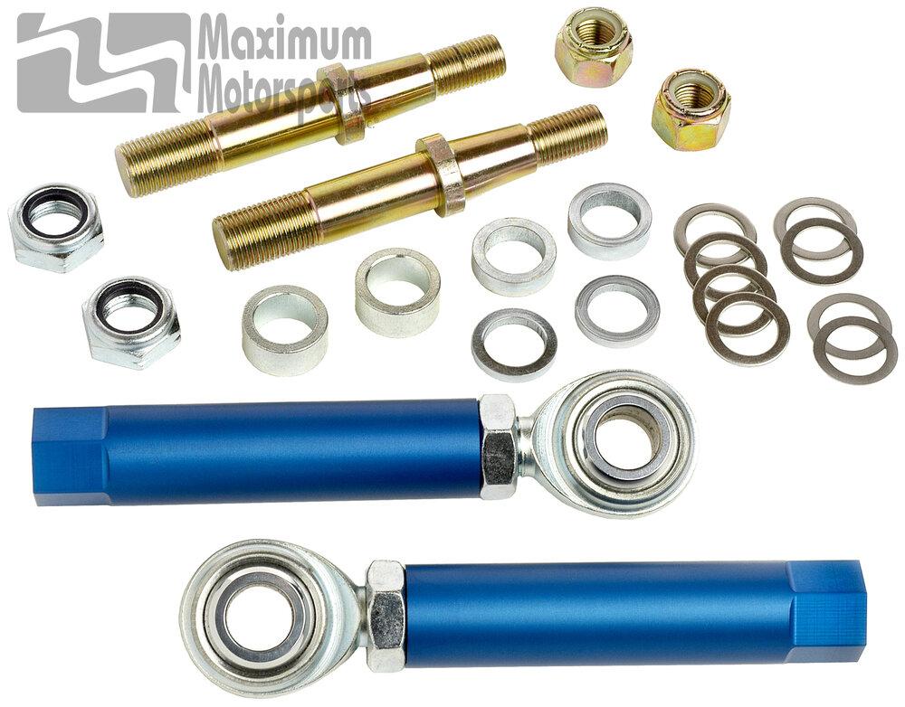 Maximum Motorsports 94-04 Mustang Adjustable Tie-Rod Ends/Bump Steer Kit (tapered stud) - MMTR-4