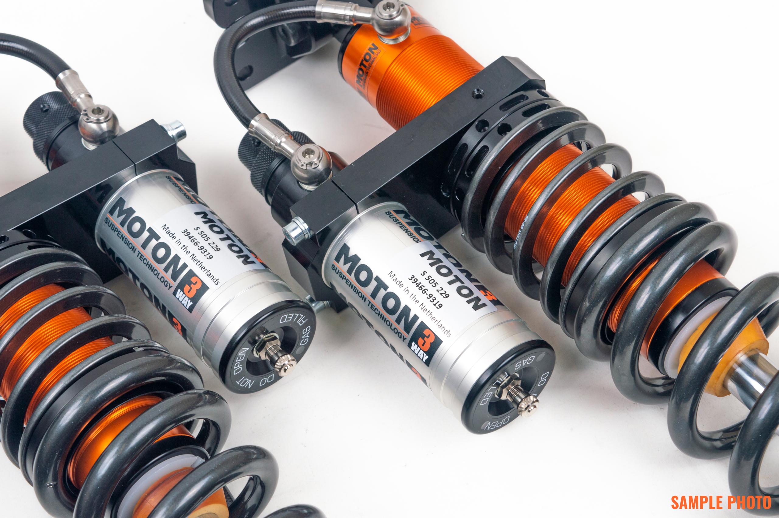 Moton 3-Way Adj Coilovers In Rebound, Low- And High Speed Compression, Incl Canisters. (2017-2021 Civic Type R Transaxle, Civic Type R Limited Edition Transaxle) - M 504 019S