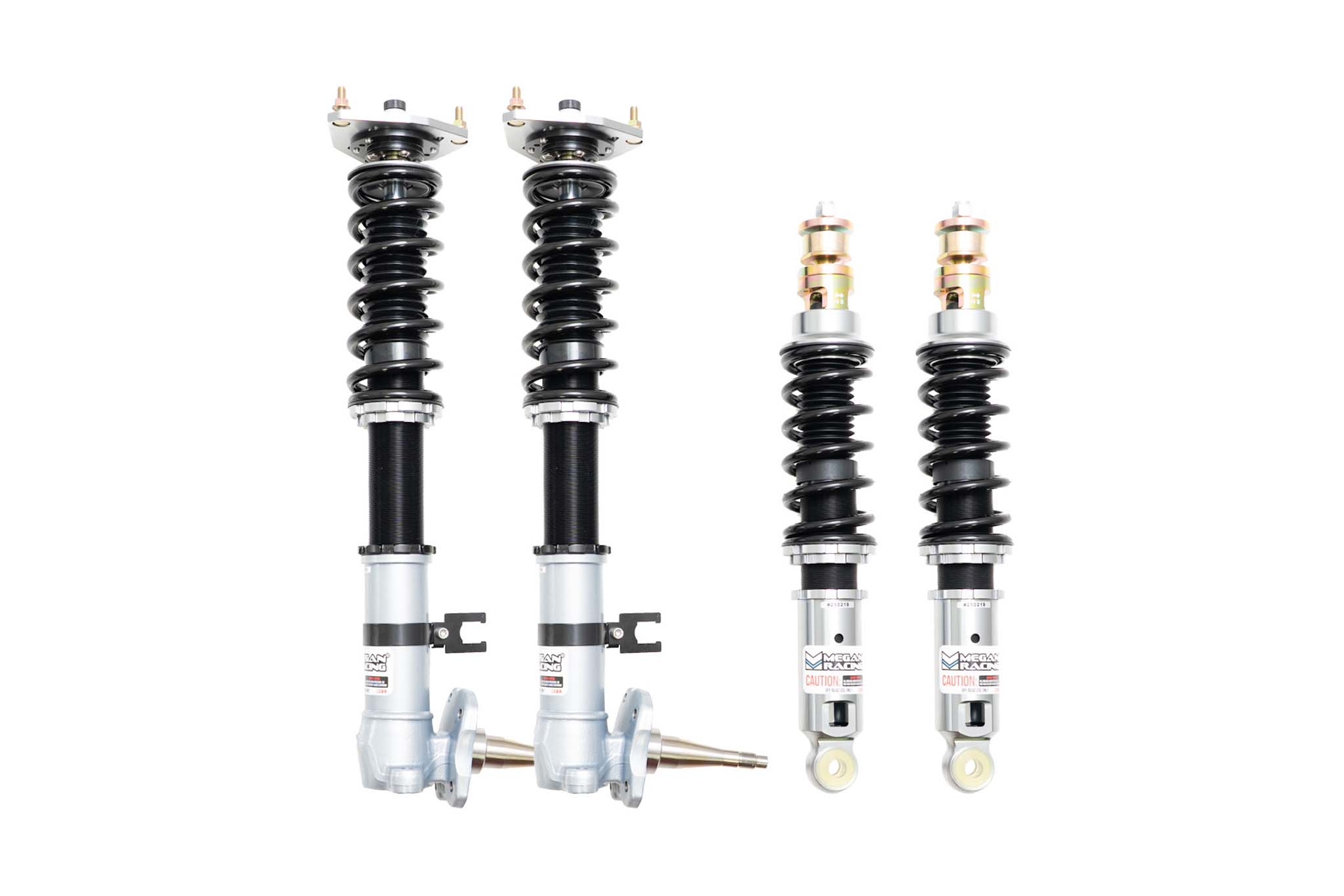 Megan Racing Track Series Coilovers - True Rear Coilover Conversion (1983-1987 Toyota Corolla AE86) - MR-CDK-AE86-TS-V2