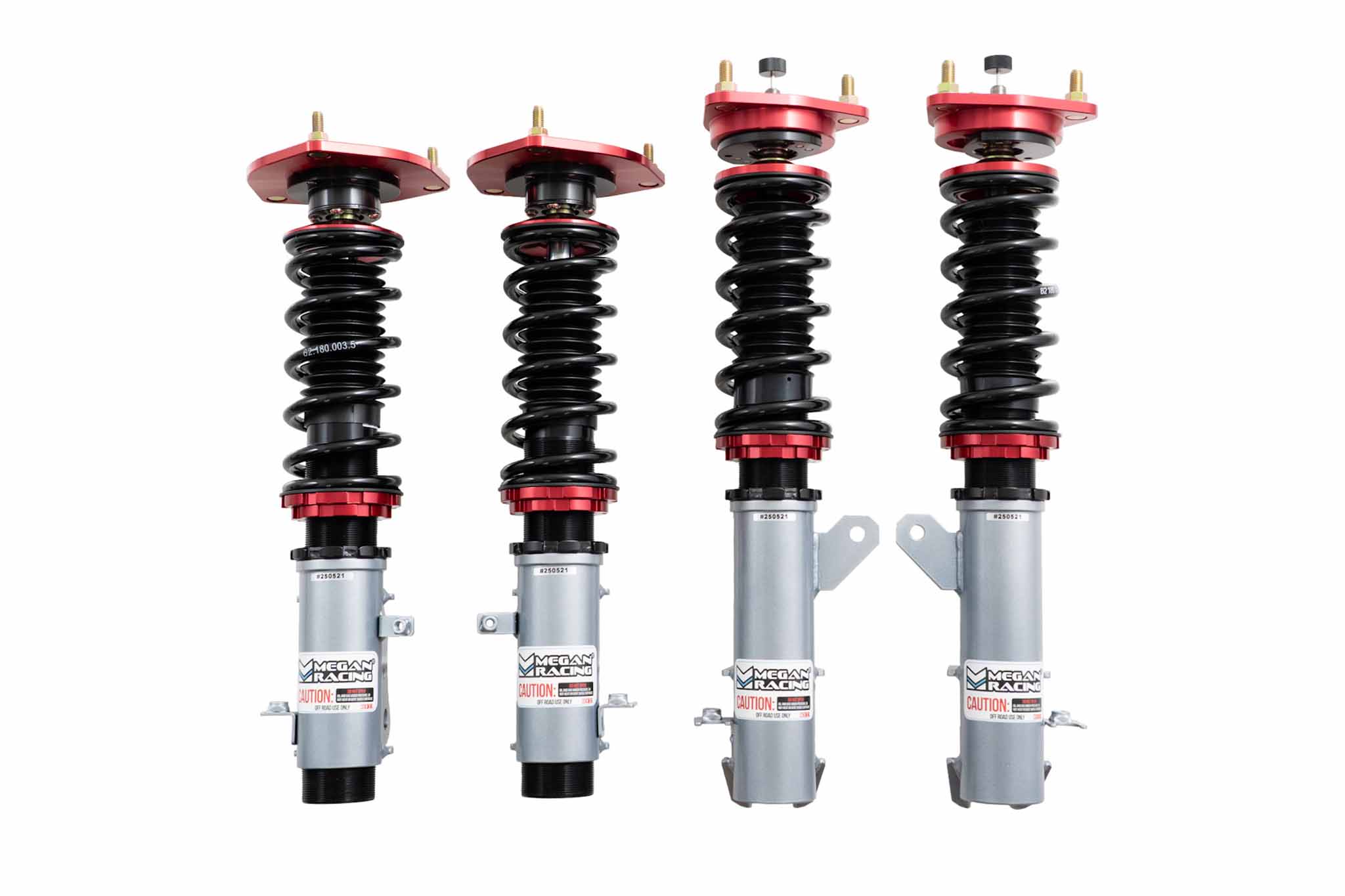 Megan Racing V2 Street Series Coilovers (2000-2006 Toyota MR2 Spyder, w/ Rear Camber Adjustment) - MR-CDK-TMS00-V2