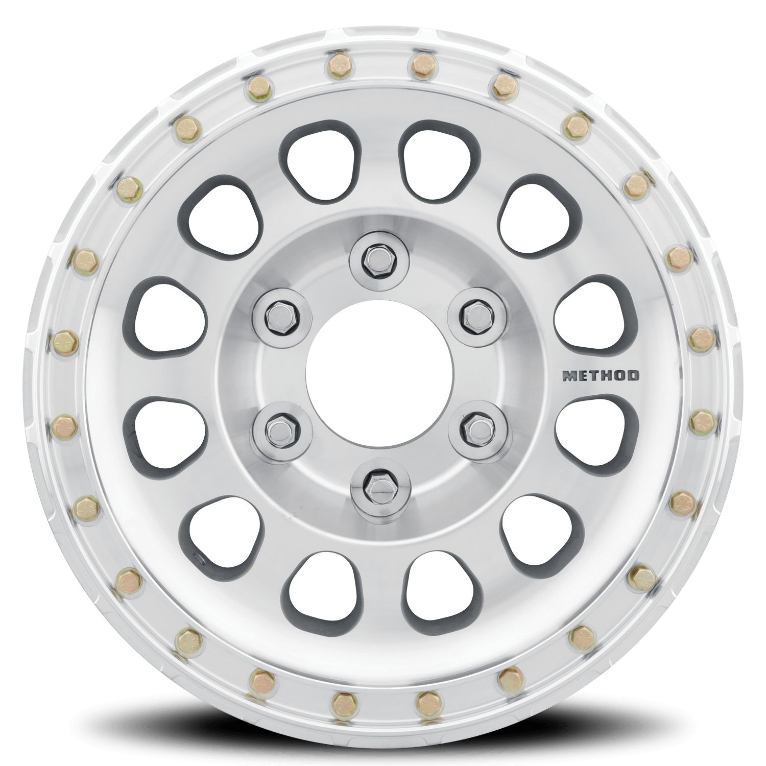 Method Race Wheels Aluminum Wheels 17x9 Beadlock MR103 Bolt Pattern 6 On 165.1 Offset -12 Lip Size 2.76 Raw Machined Method - MR10379070312BR