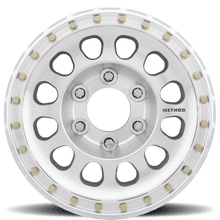 Method Race Wheels Aluminum Wheels 17x9 Beadlock MR103 Bolt Pattern 8 On 165.1 Offset -12 Lip Size 2.76 Raw Machined Method - MR10379080312B