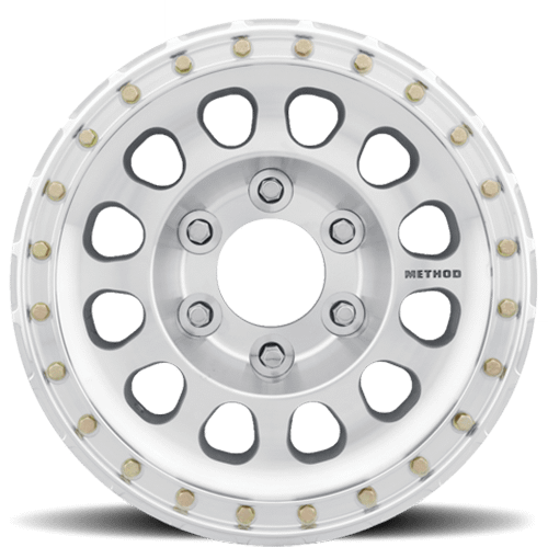 Method Race Wheels Aluminum Wheels 17x9 Beadlock MR103 Bolt Pattern 8 On 165.1 Offset -12 Lip Size 2.76 Raw Machined Method - MR10379080312B