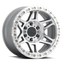Method Race Wheels MR106 Beadlock, 17x9, -44mm Offset, 5x5, 71.5mm Centerbore, Machined/Clear Coat, w/ BH-H24125 - MR10679050344B