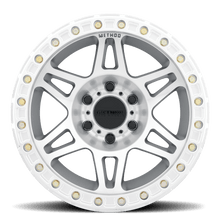 Method Race Wheels MR106 Beadlock, 17x9, -44mm Offset, 5x5, 71.5mm Centerbore, Machined/Clear Coat, w/ BH-H24125 - MR10679050344B
