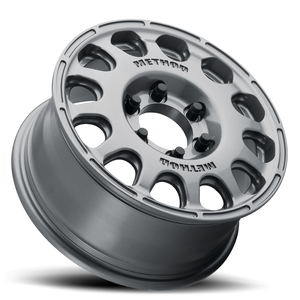 Method Race Wheels MR107, 16x7, +45mm Offset, 6x5.5, 102mm Centerbore, Gloss Titanium - MR10767090845