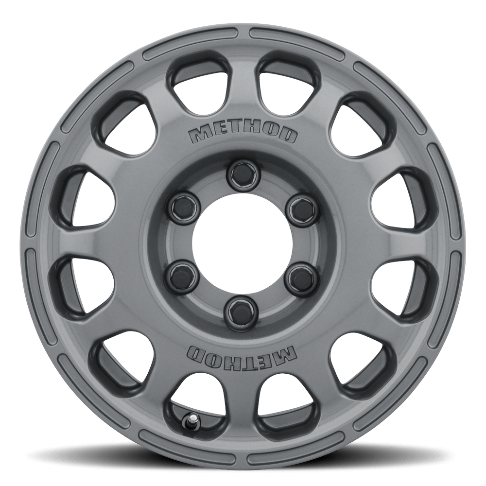 Method Race Wheels MR107, 16x7, +45mm Offset, 6x5.5, 102mm Centerbore, Gloss Titanium - MR10767090845